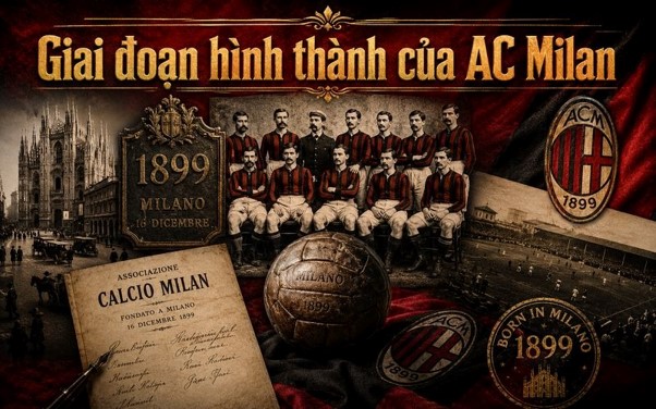 Lịch Sử Câu Lạc Bộ AC Milan Và Hào Quang Đỏ Đen 1 AC Milan ra đời từ niềm đam mê bóng đá và nhanh chóng tạo dấu ấn tại Ý