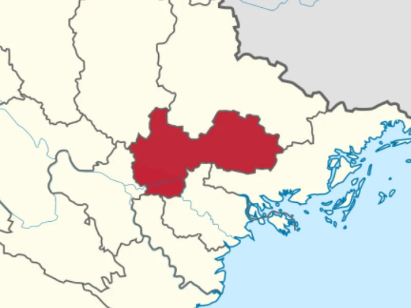 Vị trí Thành phố Bắc Ninh trên bản đồ Việt Nam